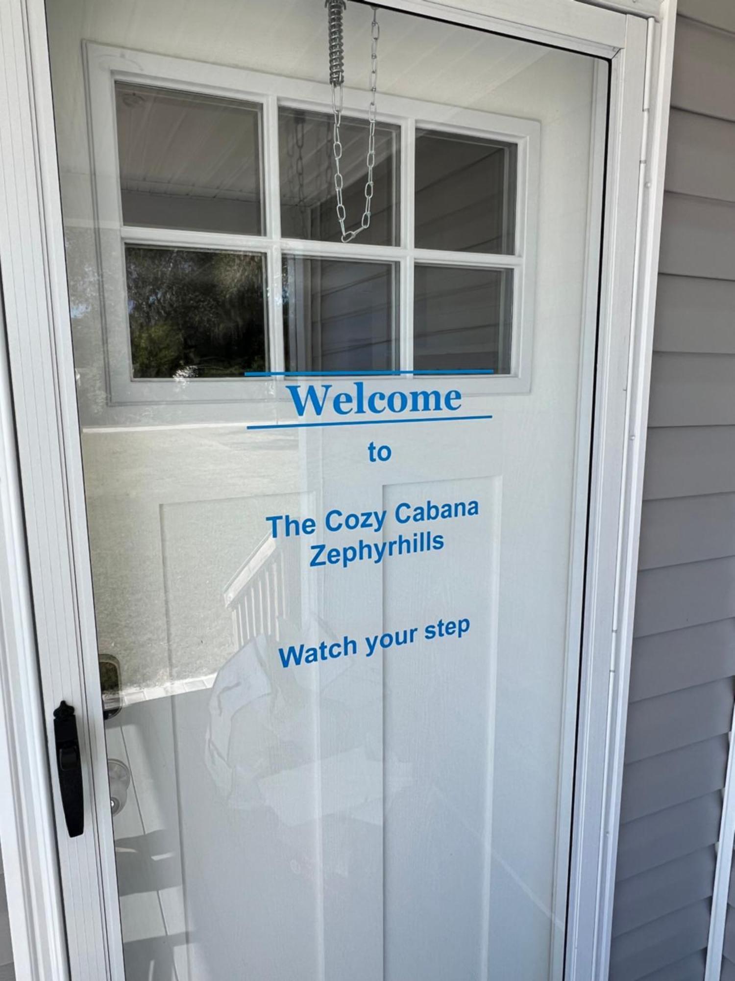 The Cozy Cabana Zephyrhills Exteriér fotografie